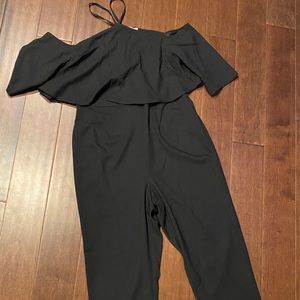 ASOS black jumpsuit size 10